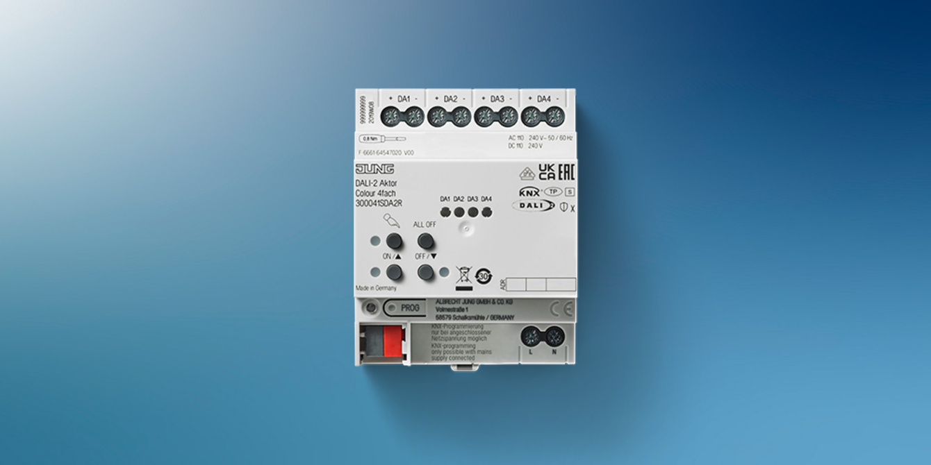 KNX DALI 2 Gateway Colour bei Hutton Elektrotechnik in Frammersbach